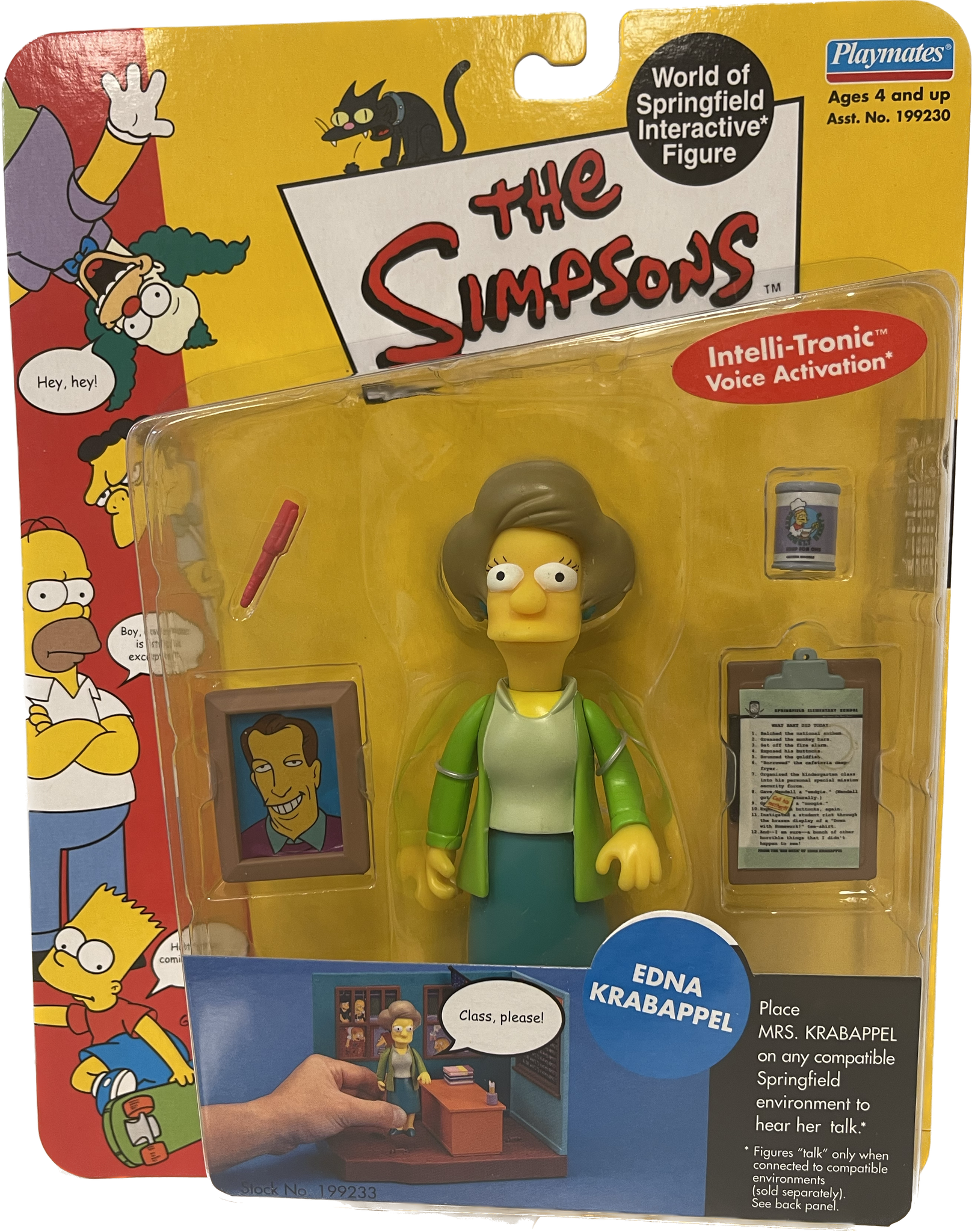 Simpsons World Of Springfield Series #7 Edna Krabappel