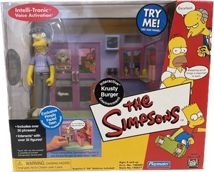 The Simpsons Interactive Krusty Burger Environment & Figure Set