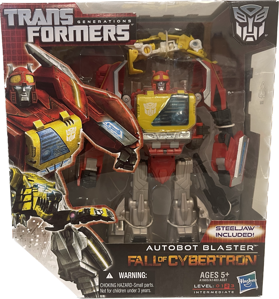Transformers Generations Fall Of Cybertron Blaster Big Ben's Comix Oasis