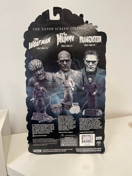 Sideshow Toys Universal Studios Monsters Silver Screen Edition The Wolf Man L  Lon Chaney JR.