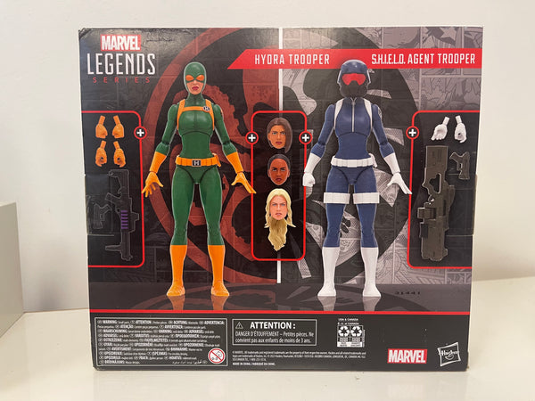 Marvel Legends S.H.I.E.L.D. Agent Trooper and Hydra Trooper Figure Set