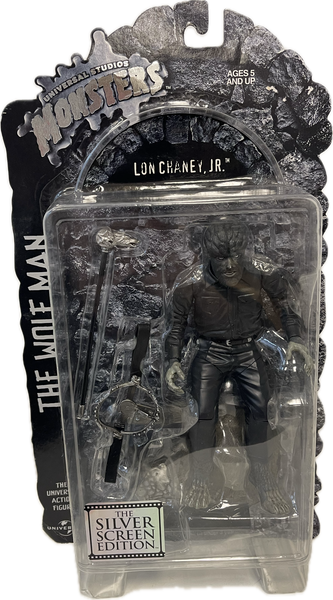 Sideshow Toys Universal Studios Monsters Silver Screen Edition The Wolf Man L  Lon Chaney JR.