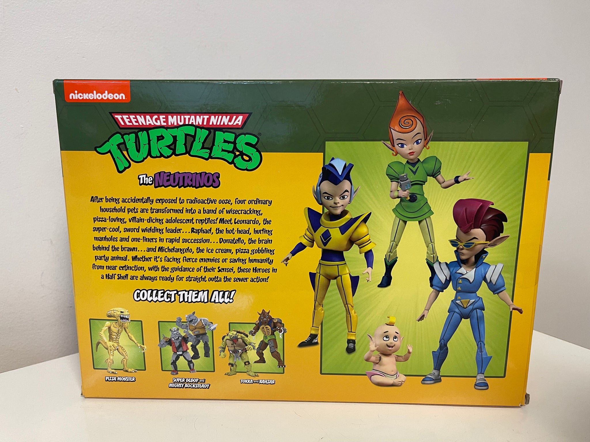 NECA Teenage Mutant purchases Ninja Turtles The Neutrinos Action FIgure Set NEW IN BOX!