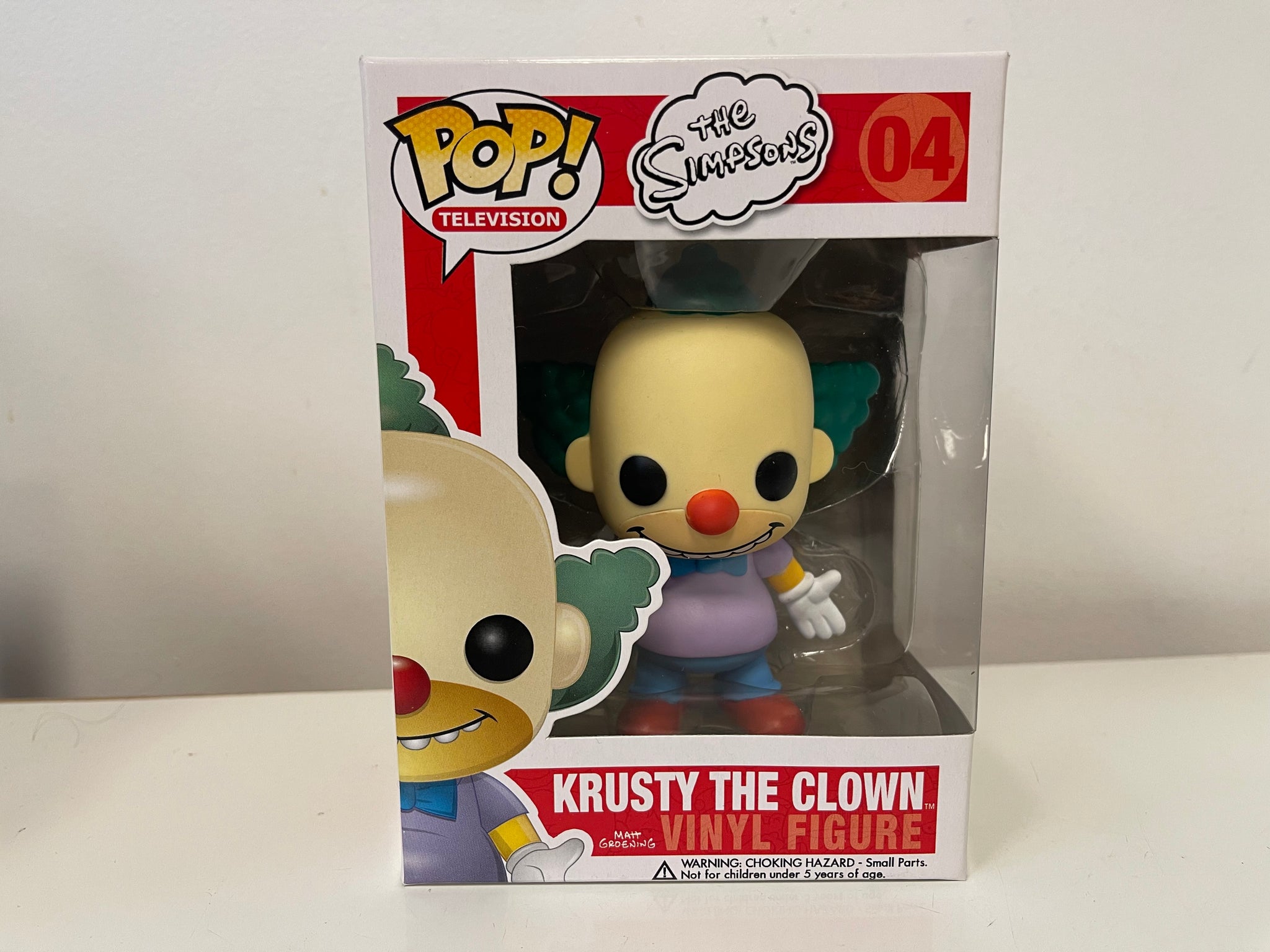 POP The Simpsons #04 Krusty The Clown Vaulted Rare