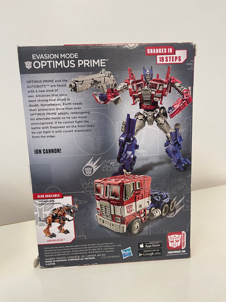 Transformers Generations Age Of Extinction Evasion Mode Optimus Prime