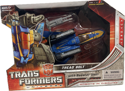 Transformers Universe Tread Bolt w/ Booster Unit