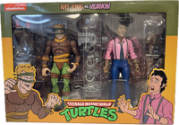 Teenage Mutant Ninja Turtles Rat King & Vernon Figure Set