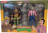 Teenage Mutant Ninja Turtles Rat King & Vernon Figure Set