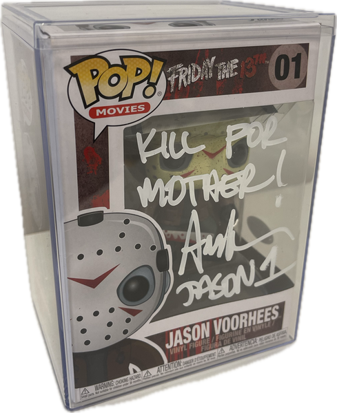 Pop Movies Friday The 13th Jason Voorhees #01 Signed By Ari Lehman