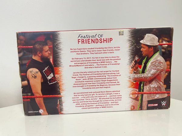 WWE Festival Of Friendship Kevin Owens & Chris Jericho Figure Set