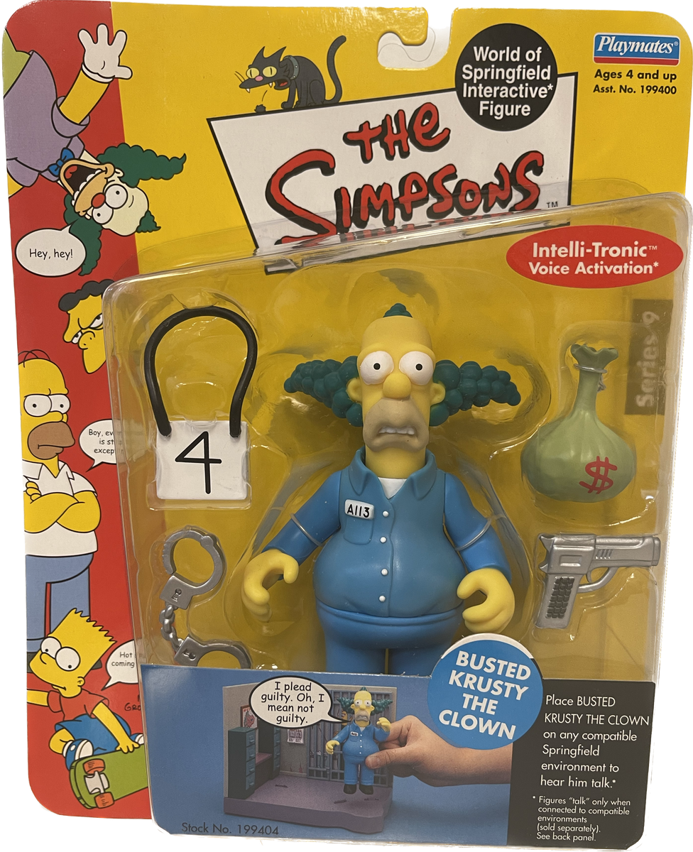 Simpsons World Of Springfield Series #9 Busted Krusty The Clown – Big ...