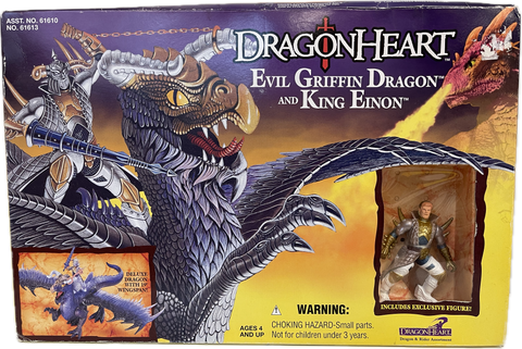 Kenner Dragonheart Evil Griffin Dragon & King Einon