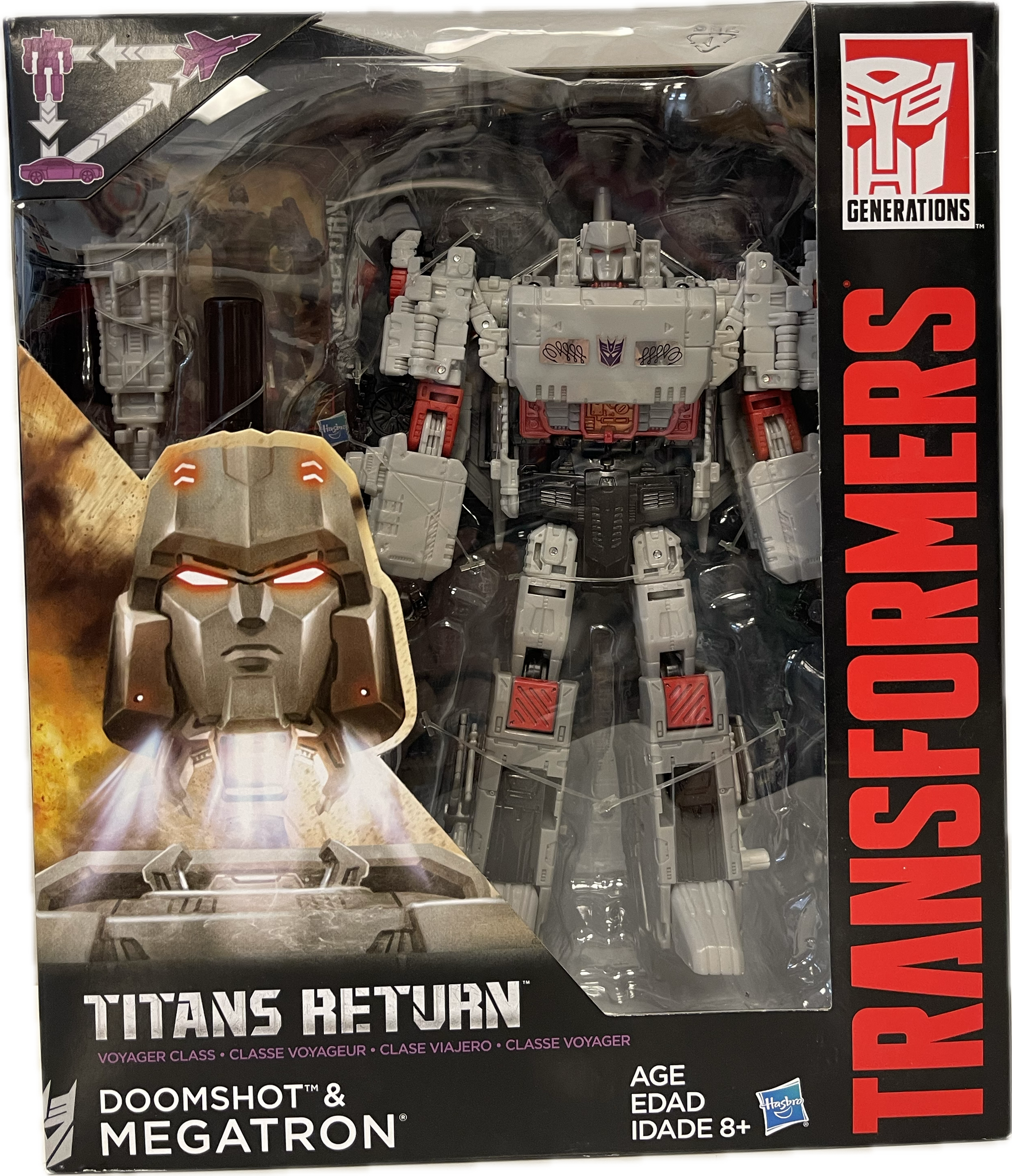 Transformers Generations Titans Return Doomshot & Megatron