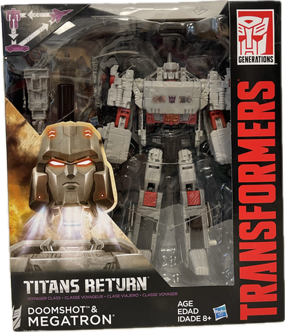 Transformers Generations Titans Return Doomshot & Megatron