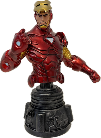 The Invincible Iron Man (Unmasked Version) Marvel Mini-Bust Statue