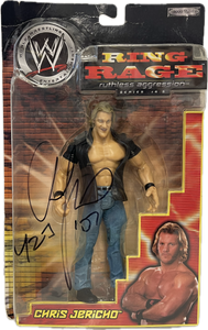 WWE Ring Range Ruthless Aggression Chris Jericho Signed