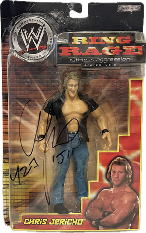 WWE Ring Range Ruthless Aggression Chris Jericho Signed