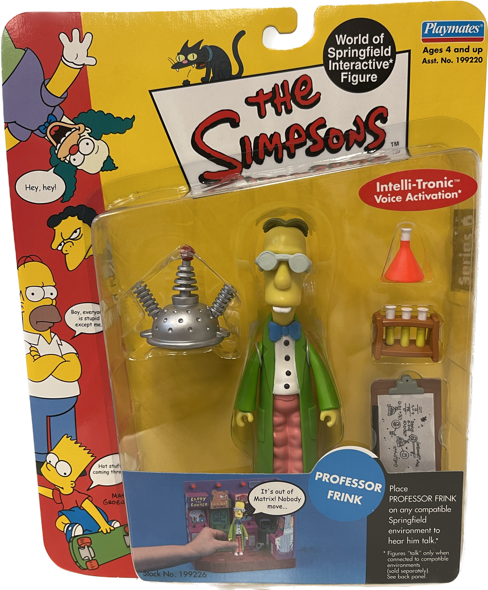 Simpsons World Of Springfield Series #6 Professor Frink – Big Ben's ...