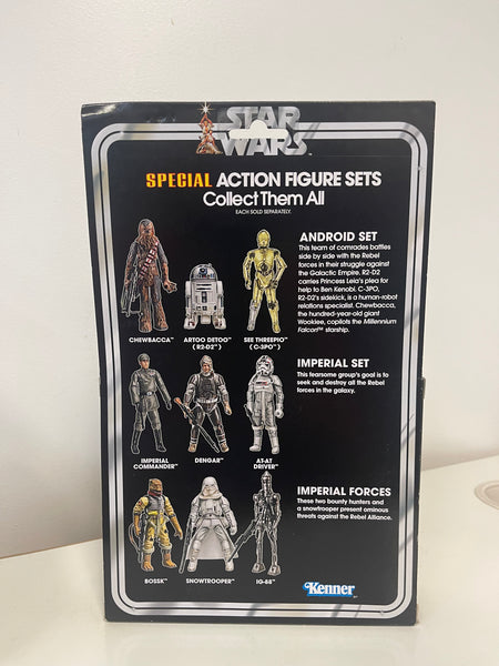 Star Wars Special Android Figure Set C-3PO, R2-D2, & Chewbacca