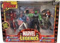 Marvel Legends Young Avengers Iron Lad, Patriot, Hulkling, & Hulkling Set