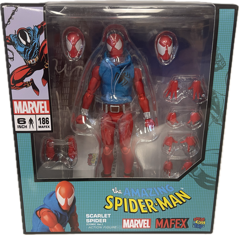 Mafex The Amazing Spider-Man Scarlet Spider N0. 186