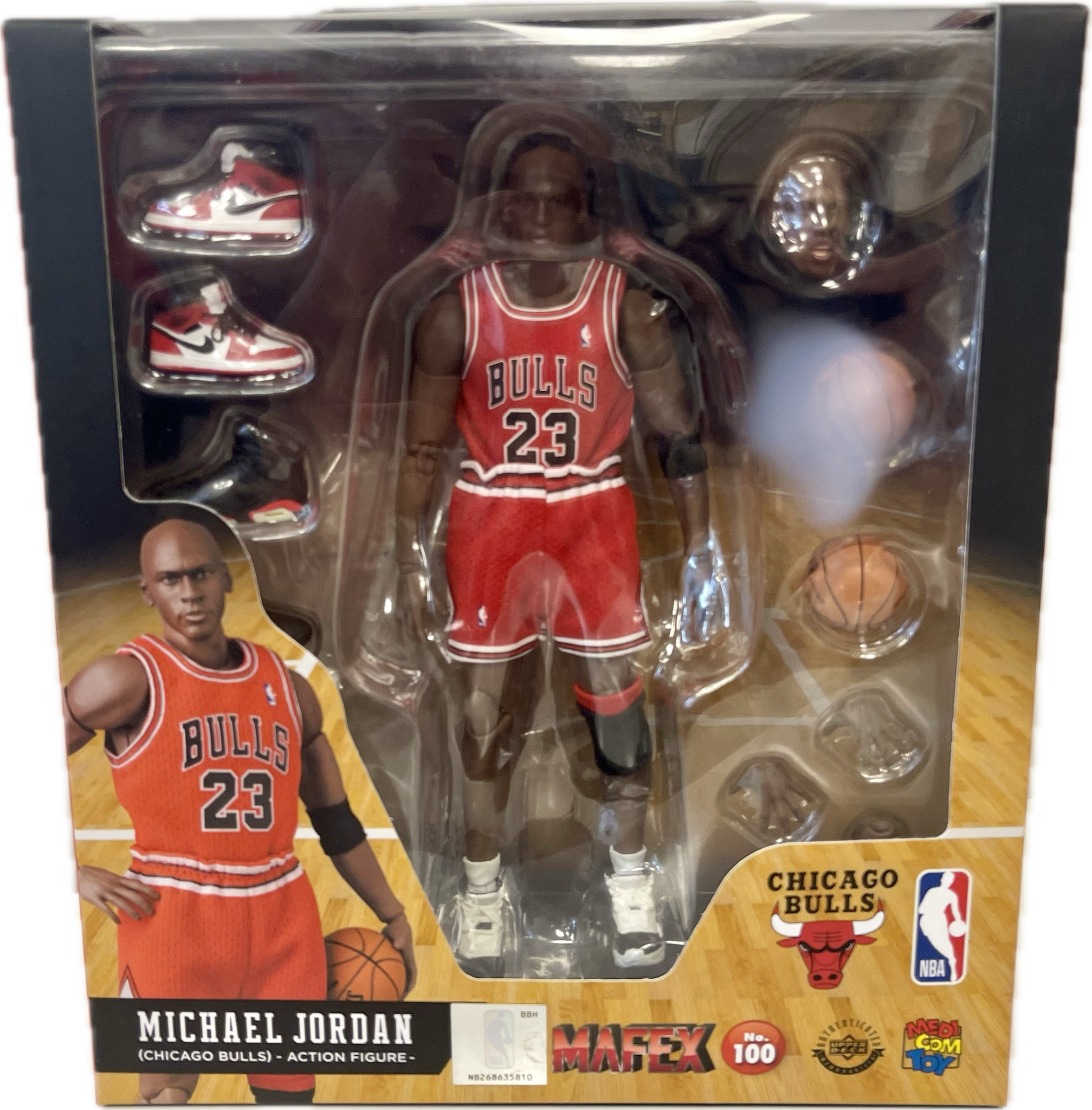 Mafex Michael Jordan (Chicago Bulls) N0. 100