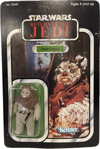 Star Wars Return Of The Jedi Chief Chirpa 1984 Unpunched Vintage