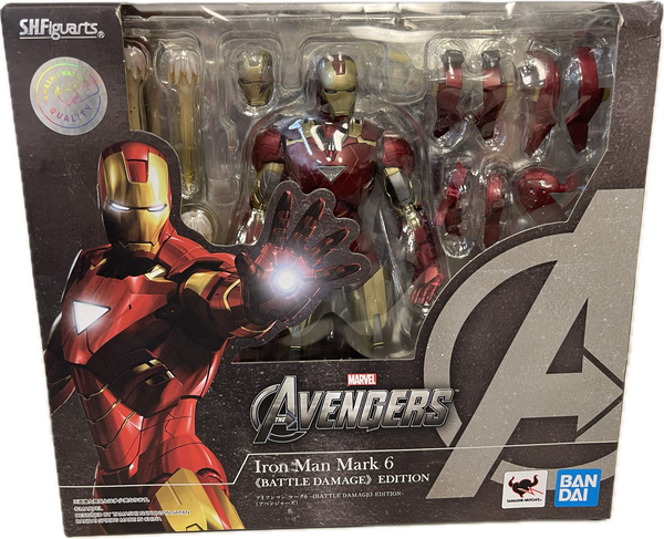 S.H.Figuarts The Avengers Iron Man Mark 6 (Battle Damage) Edition