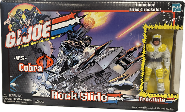 GI Joe vs Cobra Rock Slide w/ Frostbite 2001