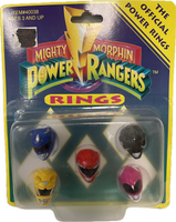 Mighty Morphin Power Ranger Rings