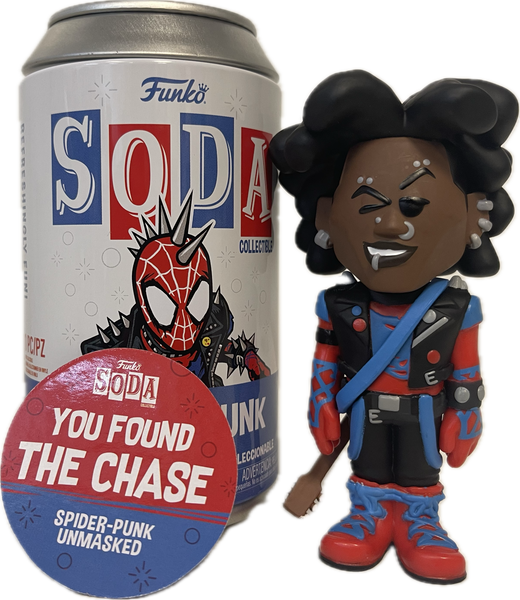 Funko Pop Soda: Spider-Punk Chase