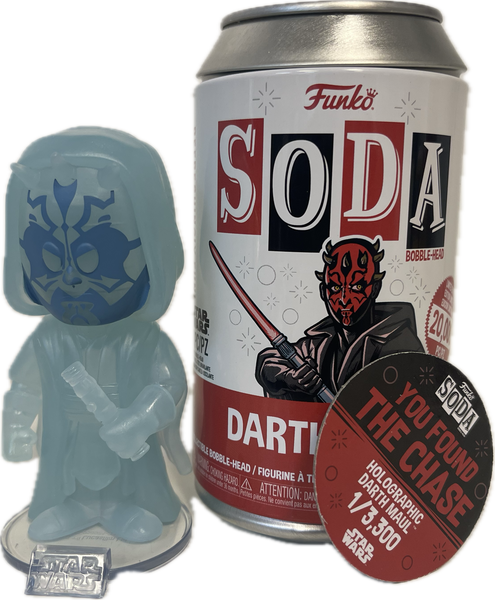 Darth maul sale Funko soda chase