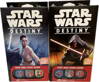 Star Wars Destiny Dice & Card Game Rey & Kylo Ren Starter Sets