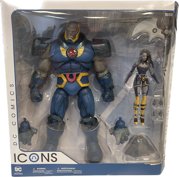 DC Icons Darkseid and Grail Action Figure Set