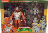 Teenage Mutant Ninja Turtles Triceraton Infantyman & Roadkill Rodney Set