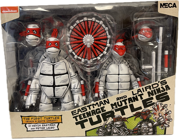 Teenage Mutant Ninja Turtles The First Turtles (Black & White Variant) Set