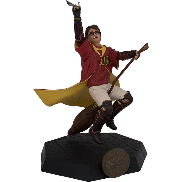 Harry Potter in Quidditch Uniform PVC Figure (Not Mint Packaging)