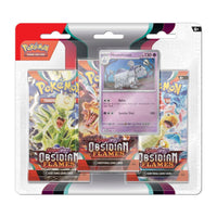 Pokemon Scarlet & Violet-Obsidian Flames 3 Booster Packs & Houndstone Promo Card