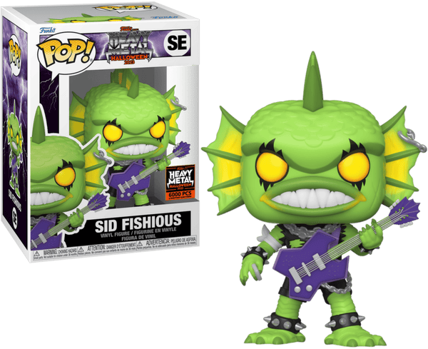 Sid Fishous Heavy Metal Halloween 2023 Funko Pop SE