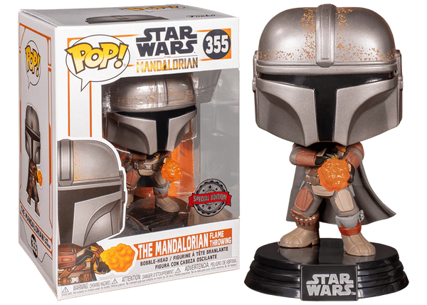 Pop! The Mandalorian Flame Throwing #355(Special Edition)