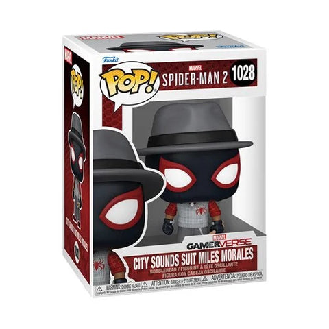 Spider-Man 2 Video Game Miles City Sounds Pop! Vinyl Figure