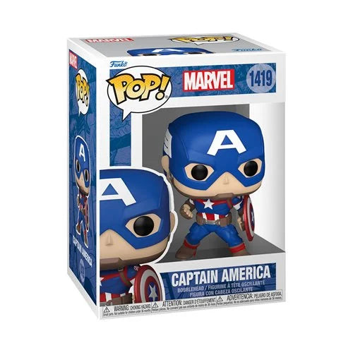 Marvel New Classics Captain America Funko Pop! Vinyl Figure #1419