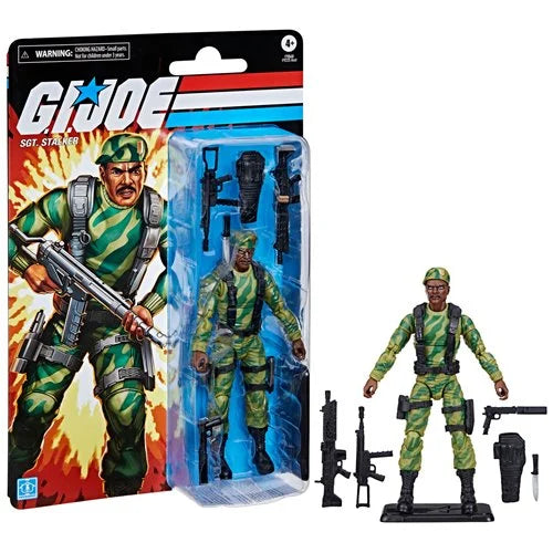 G.I. Joe Classified Series Retro Sgt. Stalker Action Figure