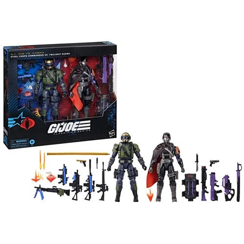 G.I. Joe Steel Corps Commander Twilight Guard Action Figures