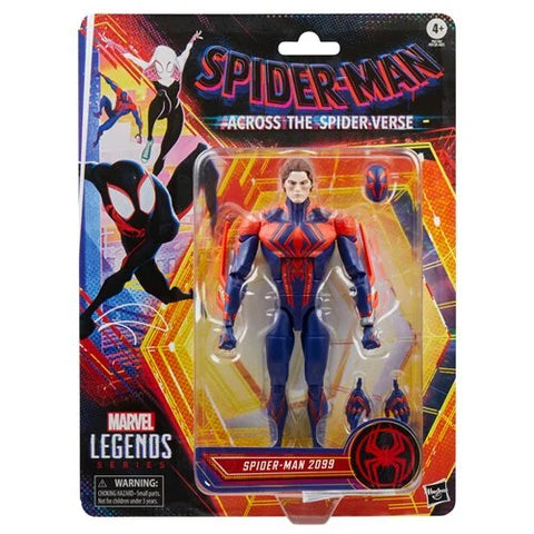 Spider-Man Across The Spider-Verse Marvel Legends Spider-Man 2099 6-Inch Action Figure