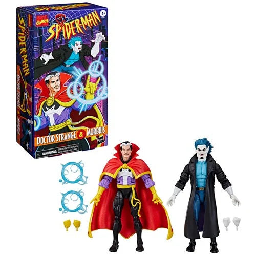 Spider-Man Marvel Legends Dr. Strange & Morbius Figures