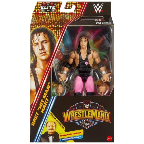 WWE WrestleMania Elite Bret Hart Action Figure