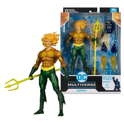 DC Build-A W14 Justice League Task Force Aquaman Figure