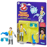 The Real Ghostbusters Fright Features Peter Venkman with Gruesome Twosome Ghost 5-Inch Action Figure