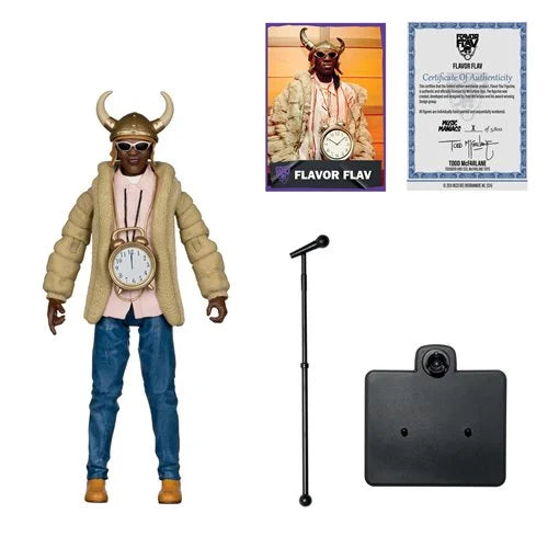 Music Maniacs Wave 4 Flavor Flav 6-Inch Action Figure